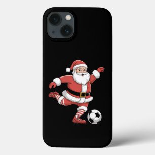 Santa spielt Fußball Weihnachten Sport Case-Mate iPhone Hülle