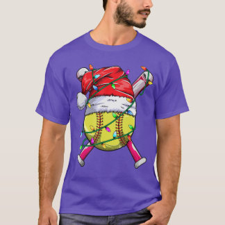 Santa Sportdesign Damen Mädchen Weihnachten Softba T-Shirt