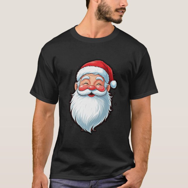 "Santa Squad: Weihnachtsdesign" T-Shirt (Vorderseite)