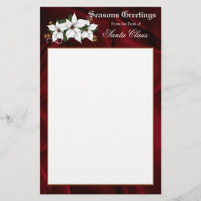 Santa Stationary Letterhead (Vorderseite)