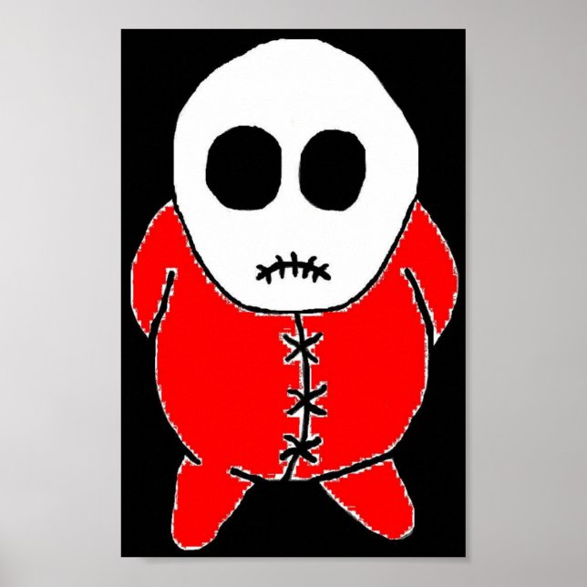 Santa stich poster (Vorne)