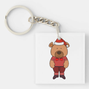 Santa Süßbär Schlüsselanhänger