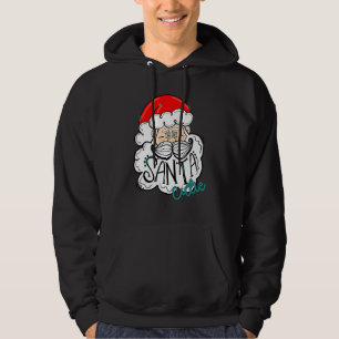 Santa Süsse Frohe Weihnachtsfamilie Matching Pajam Hoodie