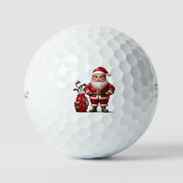 Santa Swingin Golf Ball (Vorderseite)