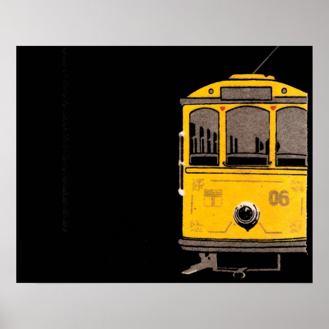 Santa Teresa tram Poster (Vorne)