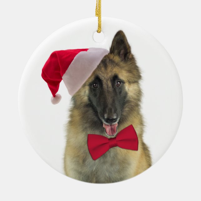 Santa Tervuren Ornament (Hinten)