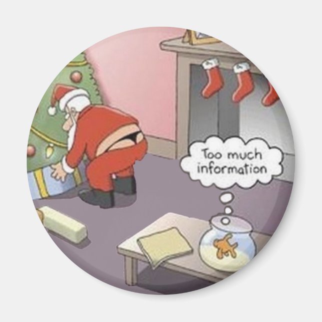 Santa Thong Magnet (Vorne)