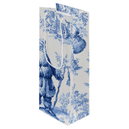 Santa Toile Geschenktüte Für Weinflaschen