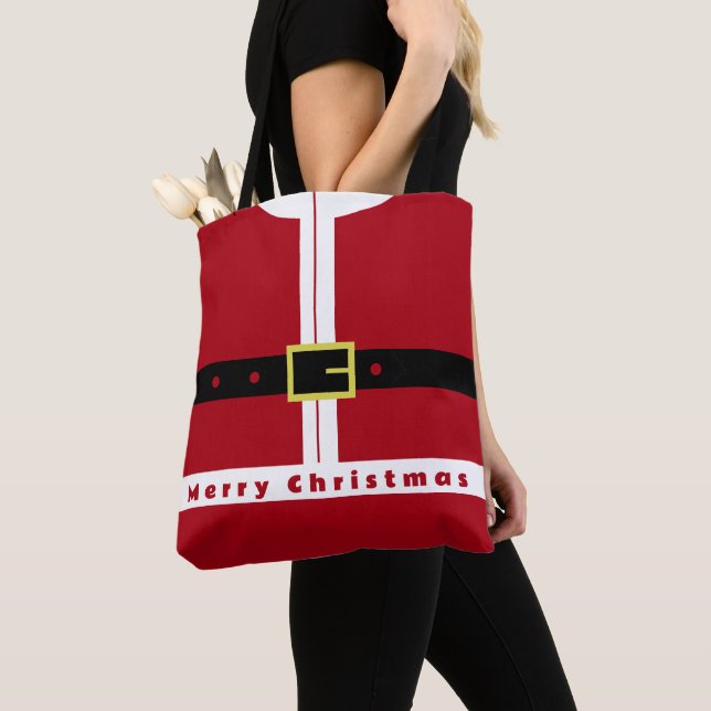 Santa-Tragetasche (Von Nahem)