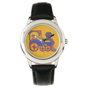 Santa Train Armbanduhr