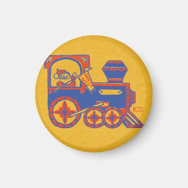Santa Train Magnet (Vorne)