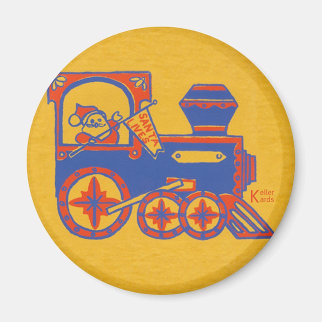 Santa Train Magnet (Vorne)