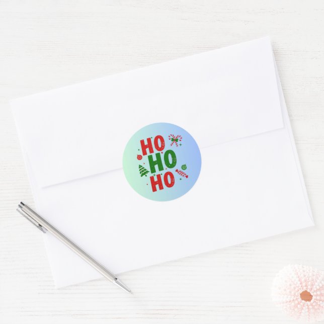 Santa & Tree Magic – Christmas Stickers & Invites (Umschlag)