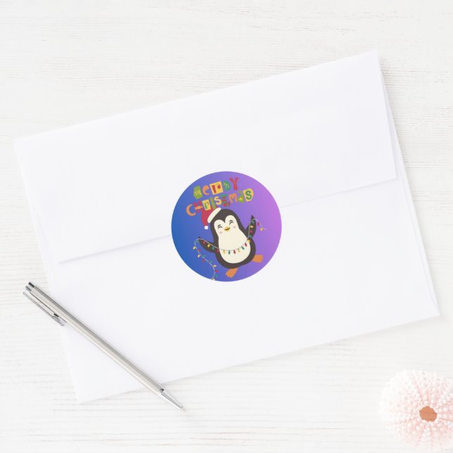 Santa & Tree Magic – Christmas Stickers & Invites (Umschlag)