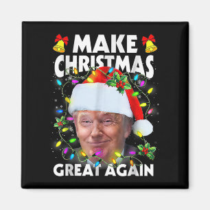 Santa Trump macht Weihnachten wieder großartig häs Magnet