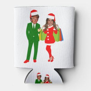 Santa trump melania dosenkühler