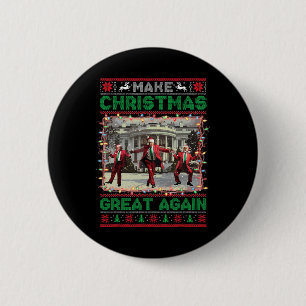 Santa Trump-Tanz macht Weihnachten wieder großarti Button