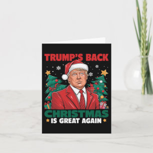 Santa Trump-Tanz macht Weihnachten wieder großarti Karte