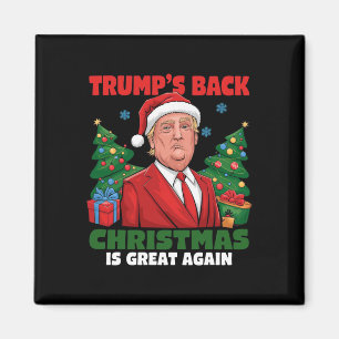 Santa Trump-Tanz macht Weihnachten wieder großarti Magnet