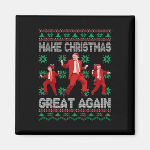 Santa Trump-Tanz macht Weihnachten wieder großarti Magnet