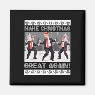 Santa Trump-Tanz macht Weihnachten wieder großarti Magnet