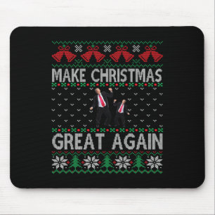 Santa Trump-Tanz macht Weihnachten wieder großarti Mousepad