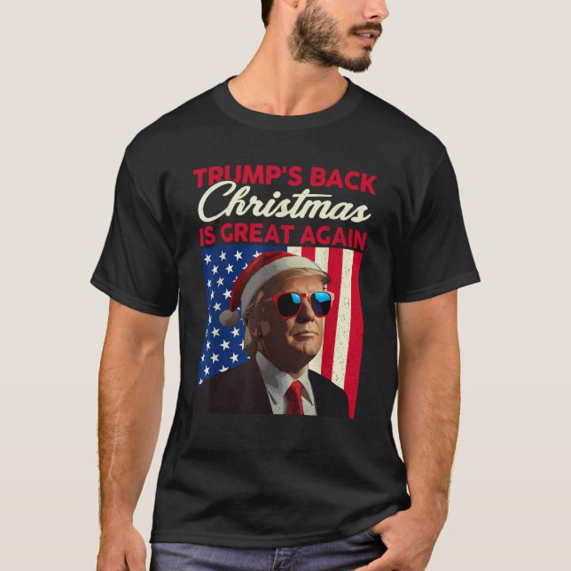 Santa Trump-Tanz macht Weihnachten wieder großarti T-Shirt (Vorderseite)