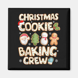 Santa-Truppe Schneemann Lebkuchen Weihnachtsplätzc Magnet