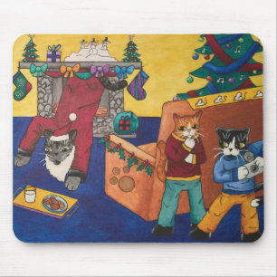Santa Überraschung Mousepad