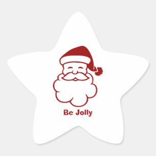 Santa Umschlag Aufkleber