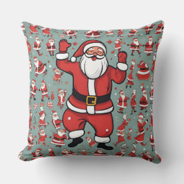 Santa und Rentiere Kissen