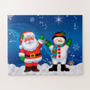 Santa und Snowman Puzzle