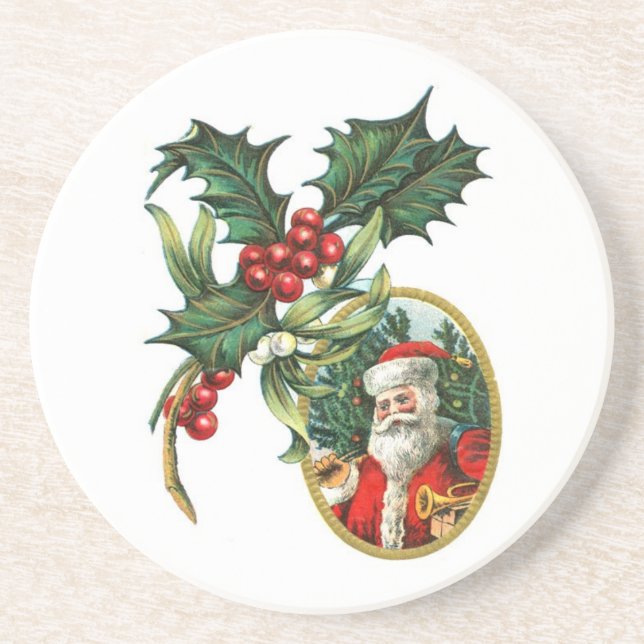 Santa Untersetzer (Vorne)