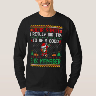 Santa versuche, ein guter EHS-Manager zu sein - Fu T-Shirt