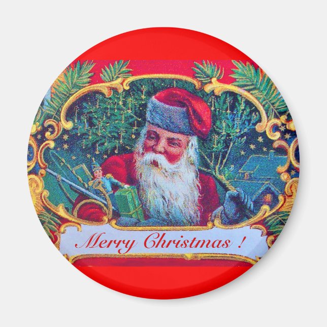 SANTA VINTAG MAGNET (Vorne)