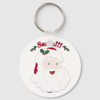Santa! Vintager WeihnachtsWeihnachtsWeihnachtsWeih Schlüsselanhänger