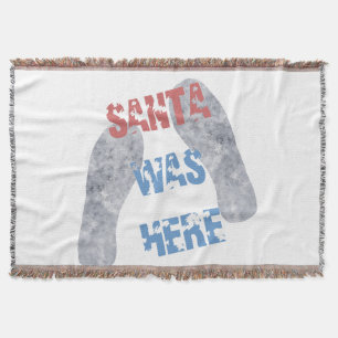 Santa war hier decke