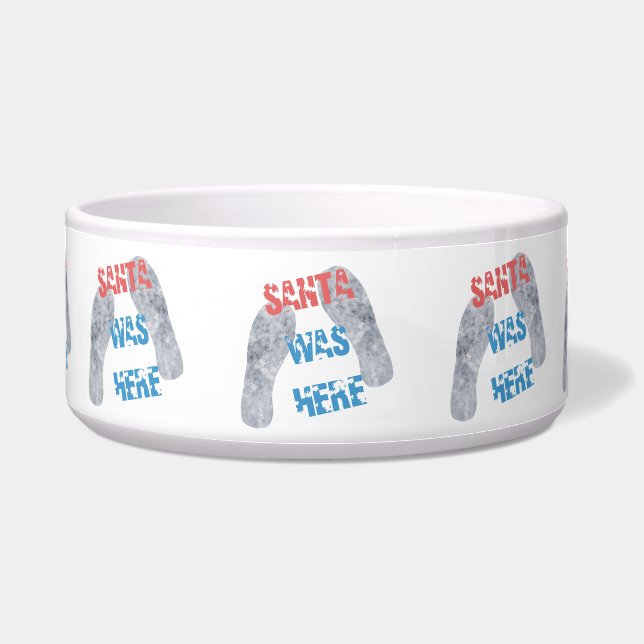 Santa war hier napf (Vorderseite)