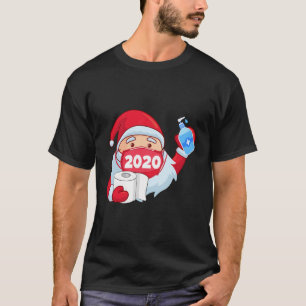 Santa Wear Maske mit Toilettenpapier- Quarantäne C T-Shirt
