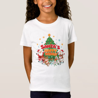 Santa Weihnachts-T-Shirt für Kinder & Familie T-Shirt