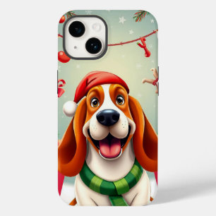 🎅 Santa Welpen Freude ✨ Süßer Weihnachtshund Case-Mate iPhone 14 Hülle