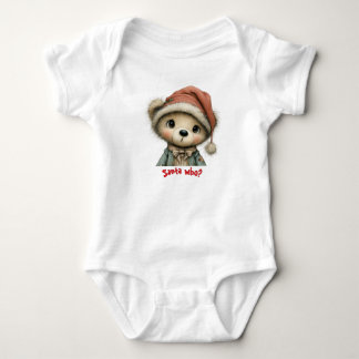 Santa Wer? Baby Strampler