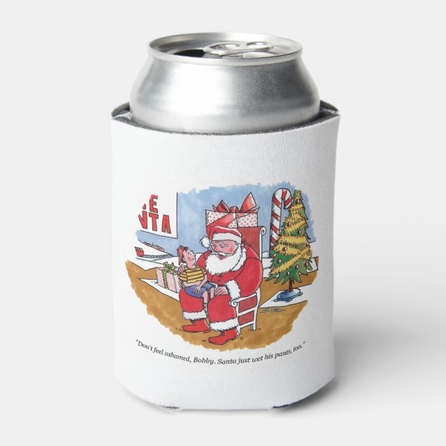 Santa Wet can cooler Dosenkühler (Kanne Vorderseite)