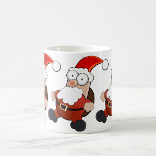 Santa White Coffee Tasse