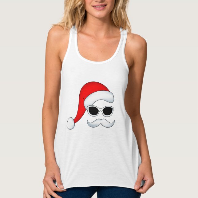 Santa Women's Basic Tank Top (Vorderseite)