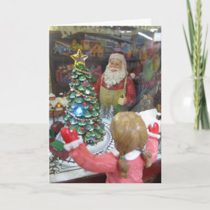 Santa-Workshop Feiertagskarte