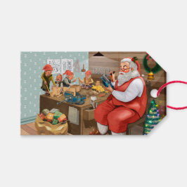 Santa-Workshop Geschenkanhänger