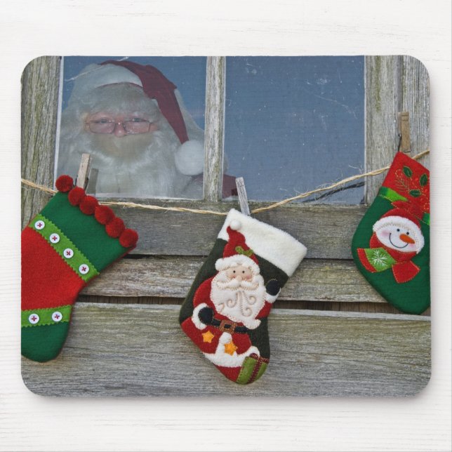 Santa-Workshop Mousepad (Vorne)