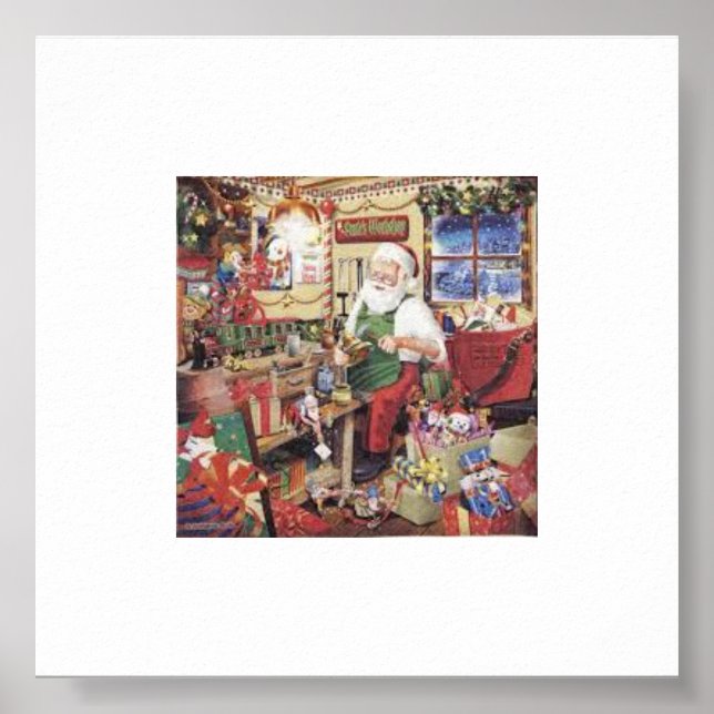 Santa-Workshop Poster (Vorne)