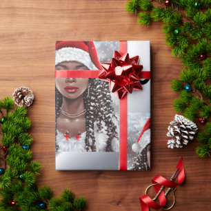 Santa Wrapping Paper Geschenkpapier